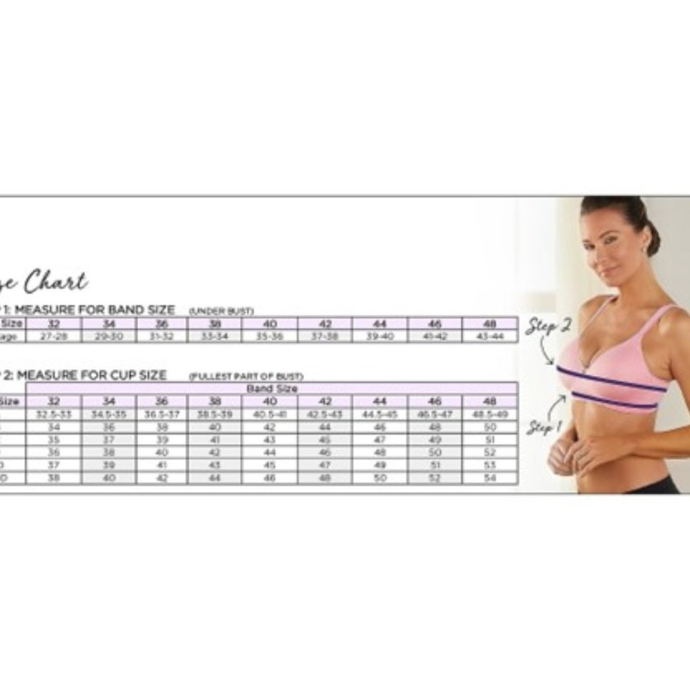 Beezies Comfort Zone Full Coverage Wire Free T Shirt Bra NWOT - Picture 3 of 3